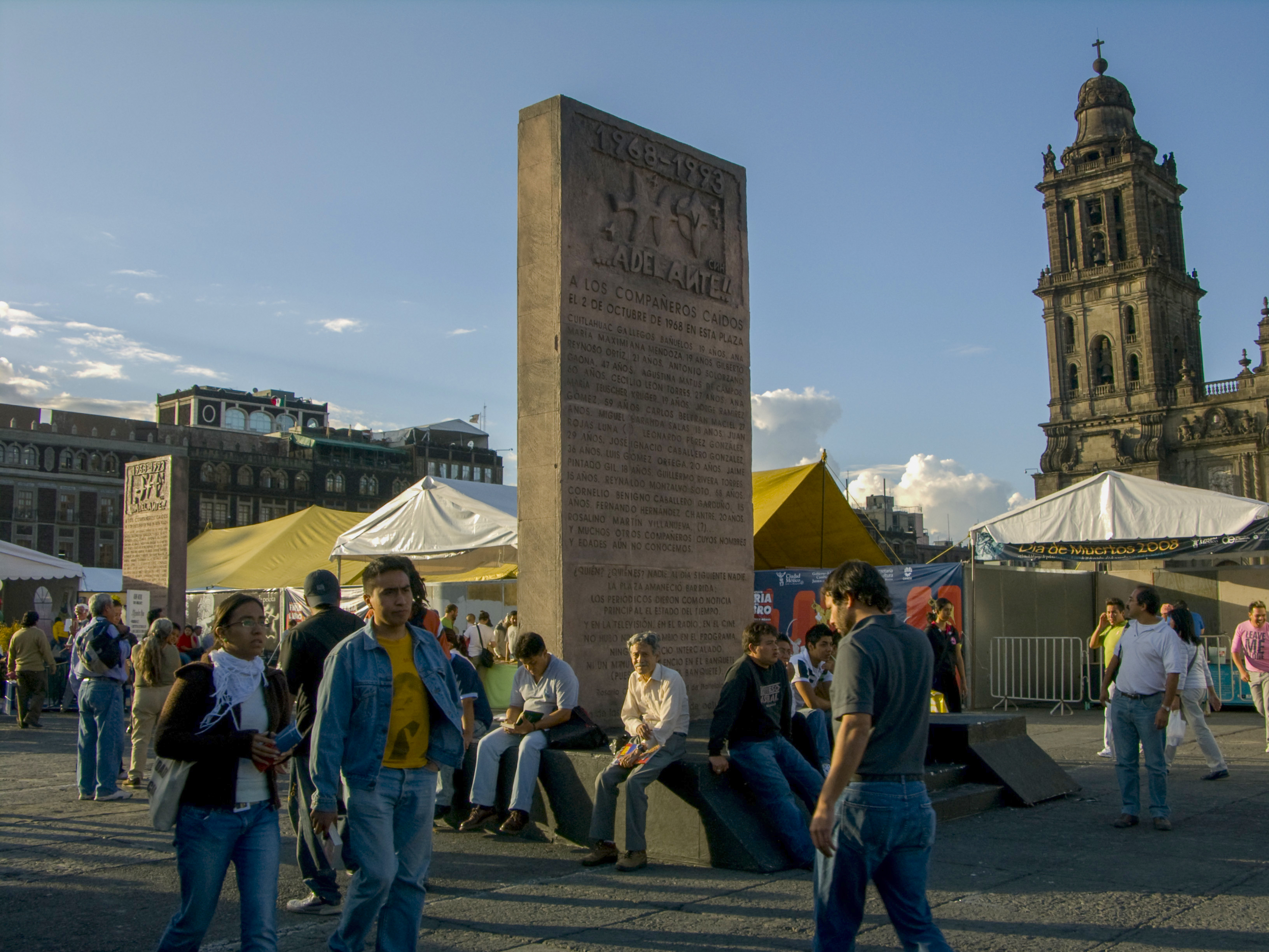 Zócalo CDMX. 2008    